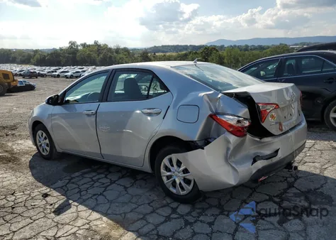 2014 Toyota Corolla L z USA, uszkodzony, nr VIN 2T1BURHE8EC214720